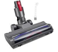 Cheerhom Spazzola Compatibile con Aspirapolvere Dyson V8 V10 V11 V7 V15, Elettrico Spazzola di Ricambio per Dyson V8, Testina di Pulizia Ugello con Luci LED per Pavimenti Duri, Tappeti