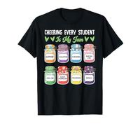 Cheering Every Student Is My Jam School Nurse Apreciation H Maglietta