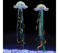 Cheerland Meduse iridescenti glitterate sotto il mare Sirenetta decorazione per feste da tavolo centrotavola appeso gelatina pesce Decor tema oceano compleanno matrimonio matrimonio baby shower forniture per feste