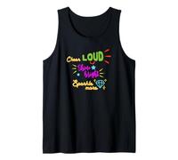 Cheerleader Cheer Loud Shine Bright Cheerleaders Regalo Canotta