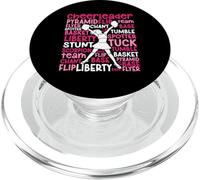 Cheerleader Cheering Divertente Cheer Moves Cheerleading Coach PopSockets PopGrip per MagSafe