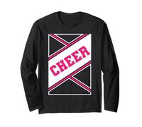 Cheerleader Costume Cheerleading Halloween Cheer Team Maglia a Manica