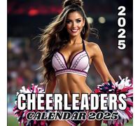 Cheerleaders 2025 Calendar: 12 Months of Cheerleaders from Jan 2025 to Dec 2025,Square 8.5 x 8.5 Inches Gift For Organizing & Planning