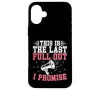 Cheerleaders Cheer Coaching Poms Promessa Cheer Coach Custodia per iPhone 16 Plus