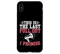 Cheerleaders Cheer Coaching Poms Promessa Cheer Coach Custodia per iPhone XS Max