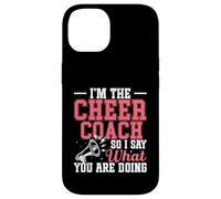Cheerleaders Cheer Coaching Poms Sono The Cheer Coach Custodia per iPhone 14