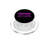 Cheerleading come uno sport solo più difficile Cheerleader Cheer Divertimento PopSockets PopGrip per MagSafe