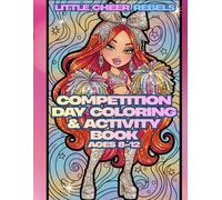 Cheerleading Competition Day Coloring & Activity Book: Ages 8-12