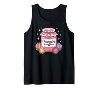 Cheerleading Is My Jam Vintage Jar Canotta
