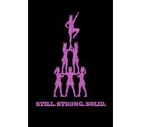 Cheerleading Journal for Bases - Pink Sparkle Edition: A motivational lined notebook filled with empowering quotes for confident bases