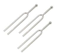Cheerock 440 Hz Tuning Fork, Standard Tone A Tuning Fork Set, 3 pz Forcelle Tuner dispositivo per chitarra violino Tuning tono, accessori per sintonizzazione musica