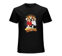 Cheers 80's TV Show NBC Group Unisex 100% Cotton Short-Sleeve T-Shirts Black M