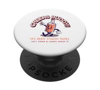 Cheers Buddy - Beviamo e ridiamoci sopra PopSockets PopGrip Adesivo