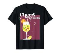 CHEERS QUEERS X LGBTQIA+ LGBTQ Gay Pride Month Love Maglietta