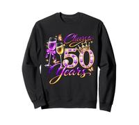 Cheers To 50 Years Old Wedding Anniversary 50th Birthday Felpa