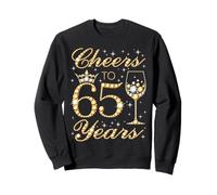 Cheers to 65 Anni, 65° Compleanno della Regina, 65 Anni Felpa