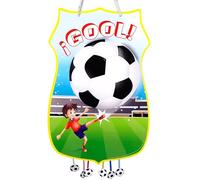 CHEERSET Pignatta Calcio Compleanno Grande - Decorazione Feste per Bambini e Bambine - Pignatte Grandi da Riempire con Giocattoli e Dolcetti