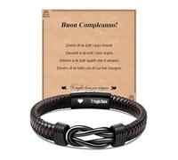 Cheerslife 13/16/17/18/19/20 Anni Compleanno Uomo,Regali 18 Anni Ragazzo,Bracciale Uomini Ragazzo Regali per Lui,Idee Regalo Uomo Compleanno, Regalo Nipote Fidanzato Fratello Figlio