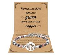 Cheerslife Albero della vita Bracciale per le donne, regalo per gli amici FR