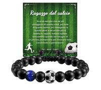 Cheerslife Idee Regalo Ragazzo,Braccialetto di Calcio Basketball per Ragazzi, Regali Compleanno Natale per Figli, Nipoti Fratelli, Regalo Ragazzo 8 9 10 11 12 13 14 15 Anni Maschio Bracciale Bambino