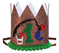 Cheerupp Primo Cappello Di Compleanno Di Pesca Per Ragazze E Ragazzi, Primi Forniture Per La Decorazione Di Festa Di Compleanno A Tema Estate Gone Fishing