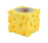 Cheese Animal Toy, Squeeze Toy Animal, Stress Reliever Squeeze with Soft Feel, Silicone Squishie with Slow Rebound, Funny Gag, Squishie for Kids Adults School Travel Relaxation