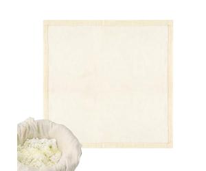 Cheese Cloth Kitchen - Tessuto a rete fine da 19,69 pollici | Filtro per cottura multipurpose - Materiale di cotone durevole ideale per la spremitura della scanalatura del latte e dello yogurt Soy