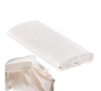 Cheese Cloths, Nut Milk Filter, 48x40 Inches Fine Mesh Fabric, Reusable Straining Material for Yogurt, Tea, Dairy, Fruit, Food, Canning, Fermentation, Home Cheesemaking Use