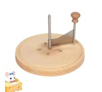 Cheese Curler Wheel with Lid,2025 New Cheese Curler Flower Maker Wheel Slicer, Stainless Steel Cheeses Shaver,for Chocolate Curls Decoration (Basic model)