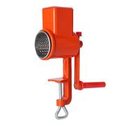 Cheese Grater - Aluminum Alloy 9.45 Inches, Rotary Hand Crank Mill, Portable Nut Grinder | Manual Pepper Grinder For Oats, Grain, Corn And Kitchen Preparation