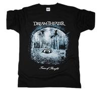Cheese Scheme Dream Theater Train of Thought Black T Shirt Progressive Metal Fates Warning Crew Neck Unisex Short Sleeve T-Shirt XL
