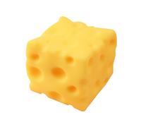 Cheese Shape Fidget Toy - Soft Sensory Toy, Fidget Fun with Stress Relief, Squeeze Toys, Squishy Play, Pinch Toys for Children Family Friends in Focus Enhancement and Reduction Novelty Cushion