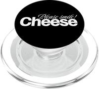 Cheese Si prega di sorridere ridere gioia di vivere ottimista fotografo PopSockets PopGrip per MagSafe