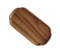 Cheese & Snack Tray - Wooden Serving Board, Bamboo Platter, Kitchen Dining Tray | Home BBQ Dinner Lunch Party Living Room Coffee Table Entryway, Appetizers Cheese Fruits Nuts Serving