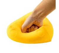 Cheese Squeeze Fidget Toy - Giant Realistic Yellow Food Squishy, Large Sensory Stress Ball Soft TPR Material, Slow Rising Gadget | Huge Desktop Focus Tool For Office Desk