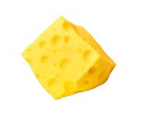 Cheese Squishy - Soft Large Cheese Fidget, Funny Squeezable Party Favors, Squeeze Sensory Toys For Kids Adults Family Youth Teens Offices Commuting Study Waiting Rooms Calm-down Anger Management