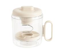 Cheese Strainer, Jelly Strainer, Fine Mesh Ergonomic Handle Lightweight Easy Grip Stainless Steel PP Material Comfort Hold, Food Filter Tools for Kitchen Home Liquid, 5.51x7.09Inches, Cream