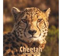 Cheetah Calendar 2026: 14-Month Organizer from Nov 2025 to Dec 2026 | Perfect for Home, Office, School & Family Scheduling, For Men , Women , Girls , Boys