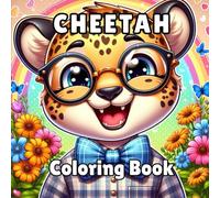 Cheetah Coloring Book For Kids