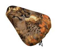 Cheetah Love - Coprisedile per bicicletta, extra morbido e confortevole, protezione da pioggia e sole, copertura antipolvere per mountain bike