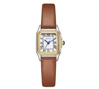 CHEETAH Orologio Donna Piccolo Analogico al Quarzo da Donna Con Bracciale Vintage, Cassa Rettangolare Quadrante Romano Orologio da polso Digitale Impermeabile per Donne e Ragazze
