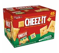 Cheez-It White Cheddar Baked Snack Crackers Single Serve (45 Count)