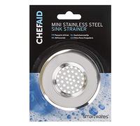 Chef Aid 10E07273 - Mini colino per lavello in acciaio inox, in plastica, colore: Argento