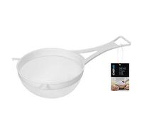 Chef Aid 10K32950 - Scolapasta in plastica con Rete in Nylon, Colore: Bianco