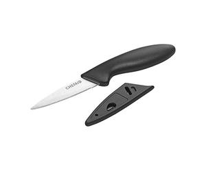 Chef Aid Coltello multiuso con coperchio, nero