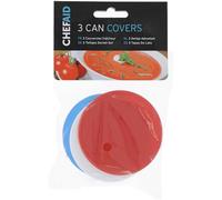 Chef Aid Set di 3 coperchi standard per lattine, perfetti per sigillare e mantenere fresco il contenuto rimanente dopo essere stato aperto, ideali per l'uso con cibo per animali domestici