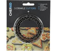 Chef Aid - Set di formine Rotonde per Dolci/Biscotti, 3 Pezzi