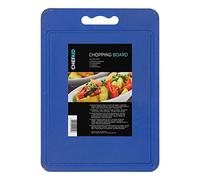 Chef Aid Tagliere grande in poliestere blu, superficie antiscivolo multiuso, facile da pulire e lavabile in lavastoviglie con manico, misura 40 x 30 cm, altri colori disponibili