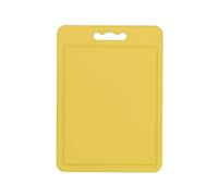 Chef Aid Tagliere grande in poliestere giallo, superficie antiscivolo multiuso, facile da pulire e lavabile in lavastoviglie con manico, 40 x 30 cm, disponibile in altri colori