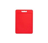 Chef Aid 10E21052 Tagliere in Poliestere Rosso, Plastica